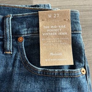 Madewell Midrise Perfect Vintage Jean